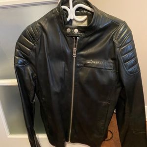 Frank and oak leather jacket
